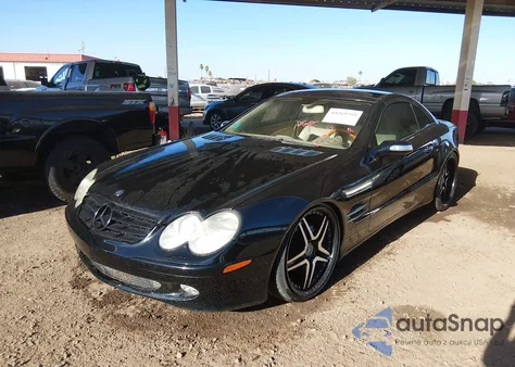 2004 Mercedes-Benz Sl 500 from USA, damaged, VIN WDBSK75FX4F075735